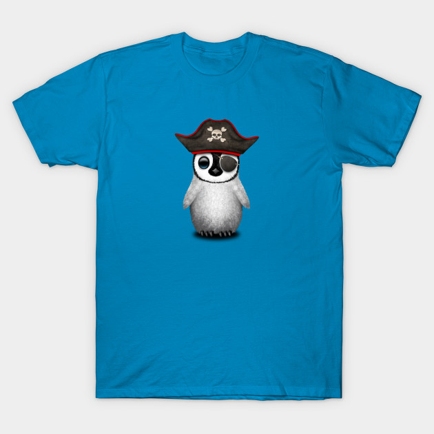 Cute Baby Penguin Pirate
